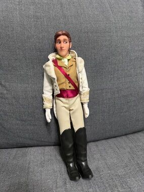 2017 Disney Prince Hans Doll in Cream, Gold, Black and Burgundy